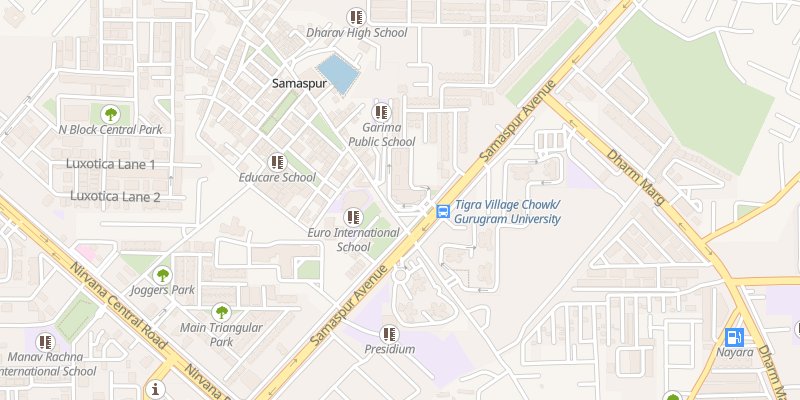 Office location map